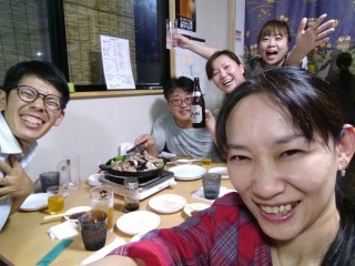 チームわがまま ジンギスカンパーティーの図