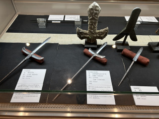 槍も展示されていました。