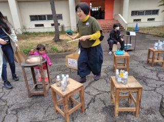 第一中、第三中で音楽を指導していた横堀先生。