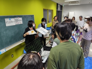 スターターキットで講習中