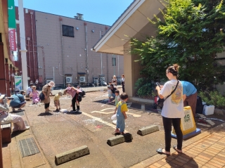 体験型イベント「シャボン玉パフォーマンスワークショップ」